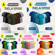 7 Helai RM100 Premium Cotton T-Shirt