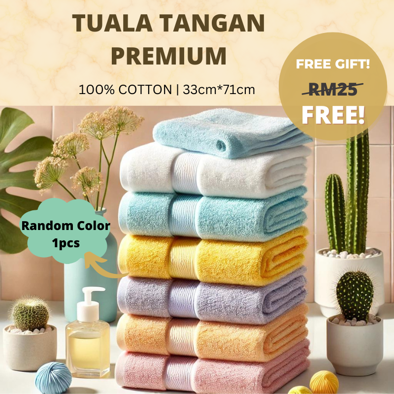 Promotional Free Gift – Random Premium Hand Towel (Not for Individual Sale)
