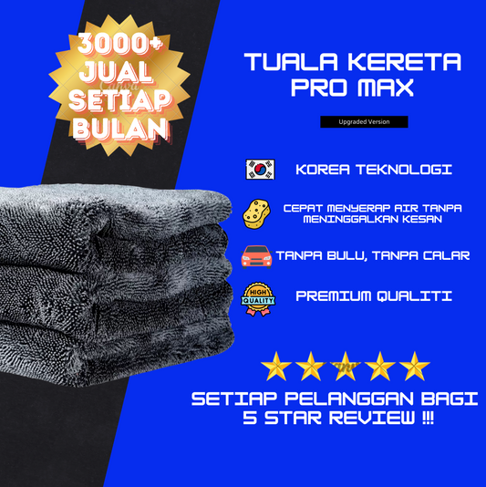 TUALA KERETA PRO MAX Korea Teknologi