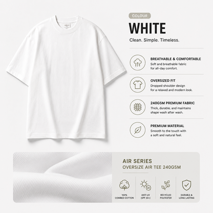 Basic Apparel Air Series Oversized Air Tee 240GSM